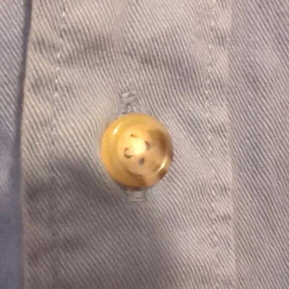 J  Crew Always Chambray Long Sleeve 100% Cotton Button Up Shirt Men's XXL - Picture 4 of 8